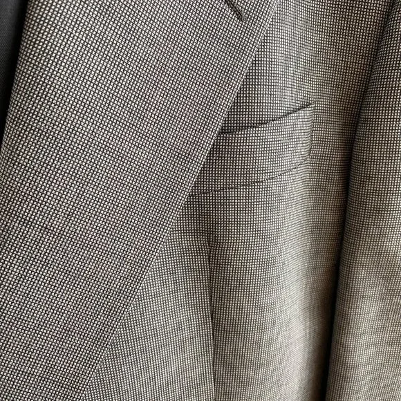 Christian Dior Vintage Monsieur Mens Blazer Size 40R * Black Gray - Picture 7 of 13
